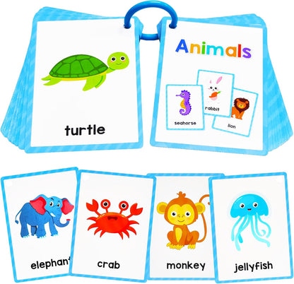 Learning Flashcards Number, 28 Different Number Educational Cards, Social Learning Card for Kids