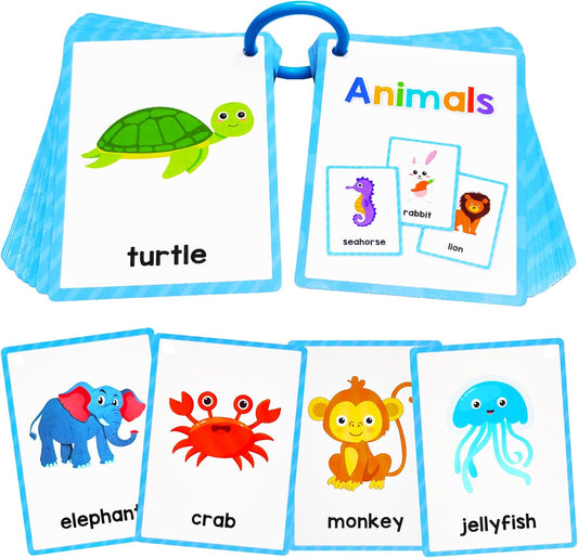 Learning Flashcards Number, 28 Different Number Educational Cards, Social Learning Card for Kids