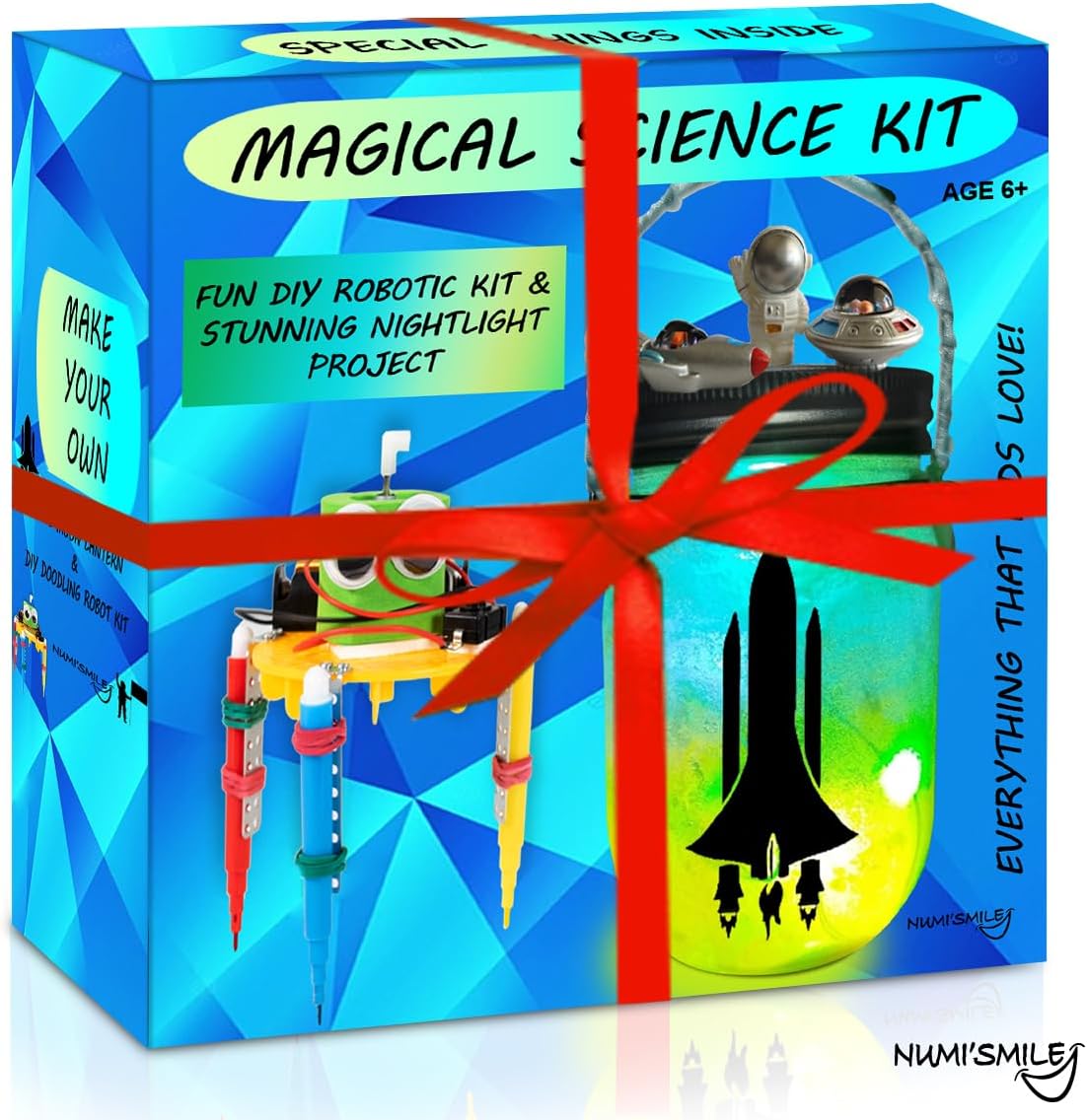 Science Robotics Kit STEM Toys for Boys, DIY Educational Arts and Crafts for Kids, Science Experiments Building Project, Best Birthday for Boys & Girls Age 8 9 10 11 12 Years Old