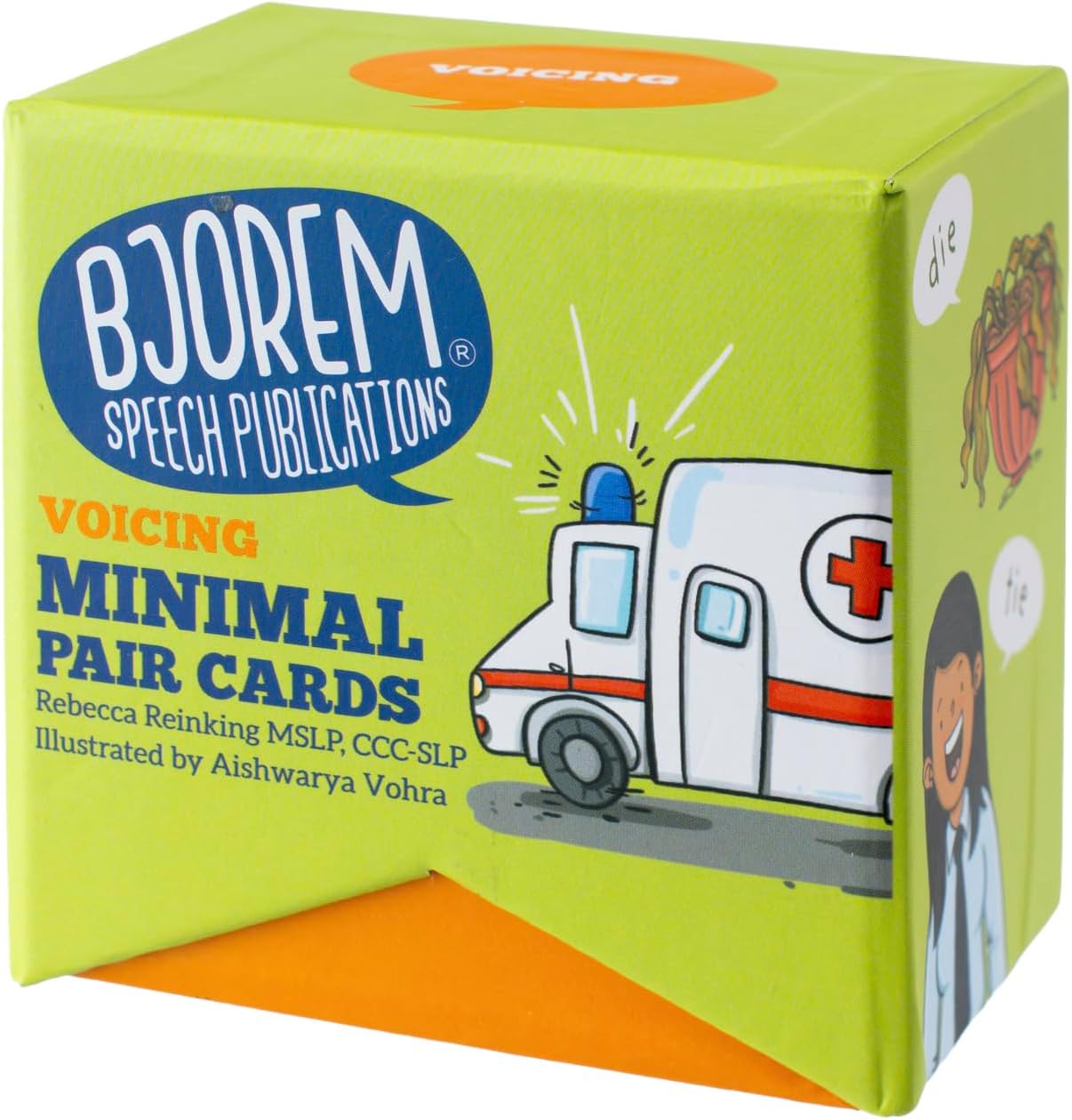 Bjorem Speech Minimal Pairs Stopping: Speech Therapy Cards for Children - Improve Articulation and Phonemic Awareness | Educational Materials | Speech Materials