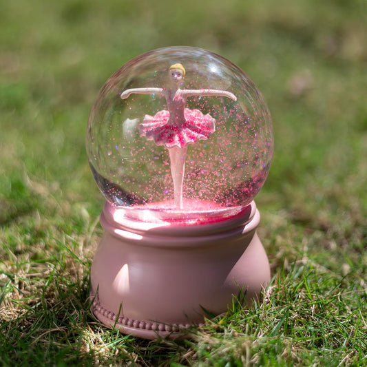 Unicorn Snow Globes for Girls, 100MM Pink Glitter Glass Snowglobe, Christmas Birthday Gifts for Friends, Wife(Pink)
