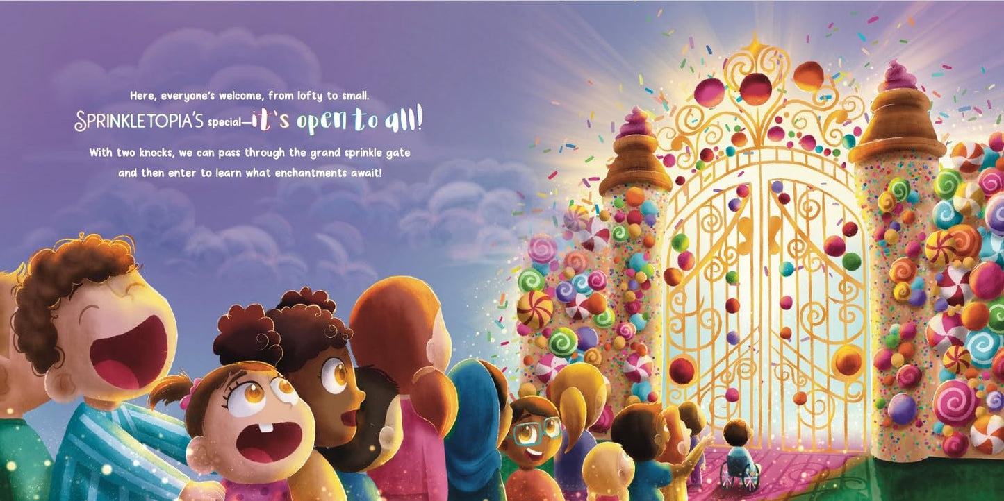 Sprinkletopia: A Whimsical Wonderland of Sweet Surprises. Rhyming Children's Picture Book with Enchanting Illustrations