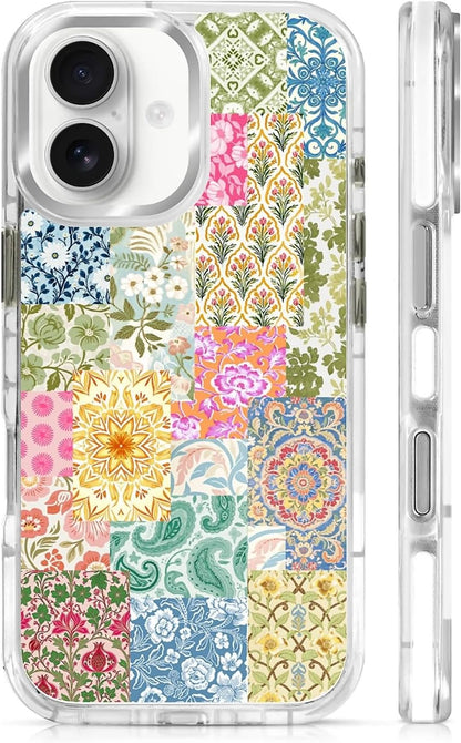 for iPhone 17 Pro Max Case [Compatible with Magsafe],Girls Women Clear Magnetic Case Silicone Shockproof Protective Cover with Pattern Colorful Motivational Letters