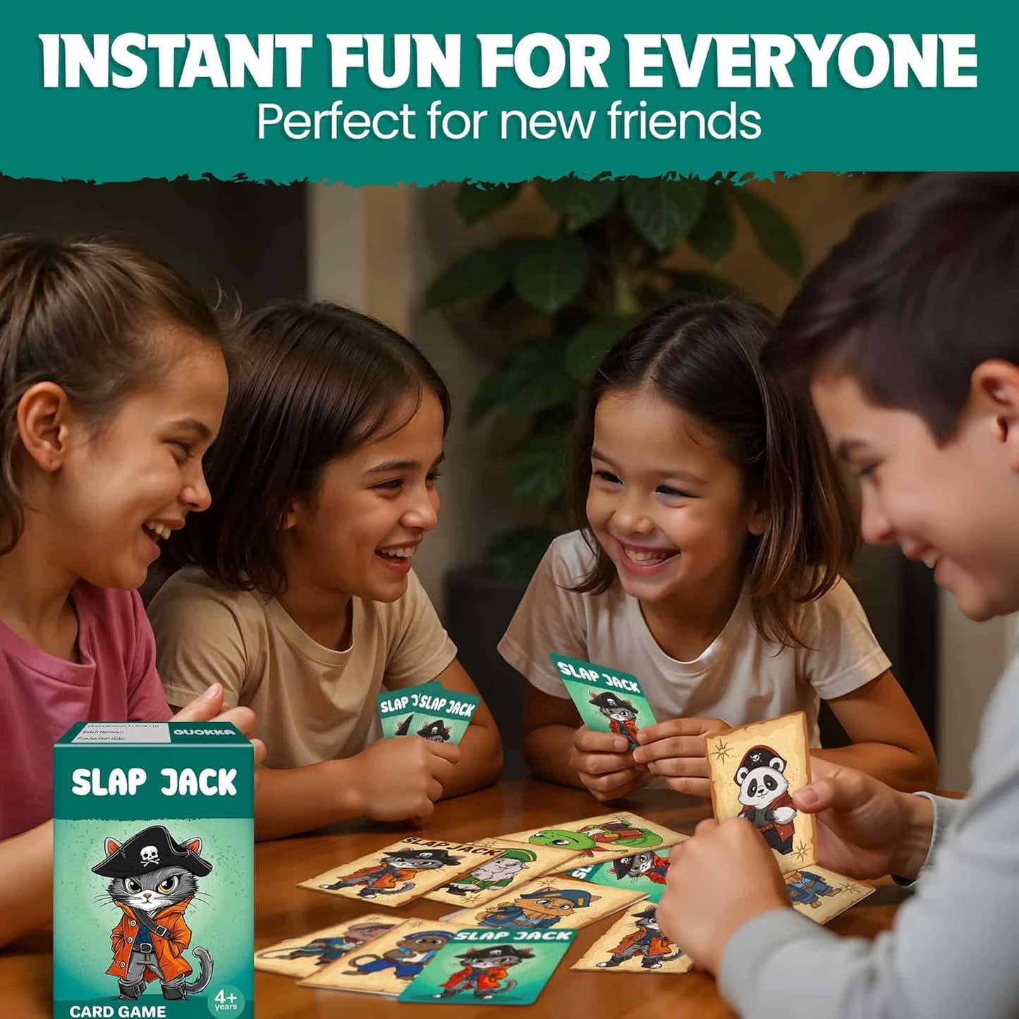QUOKKA Memory Games for Kids Ages 4–8 – Fun Family Game with Cute Characters, Perfect for Travel, Playdates, Family Time – Educational & Engaging Playing Cards for Kids, Easy to Learn, Fast to Play
