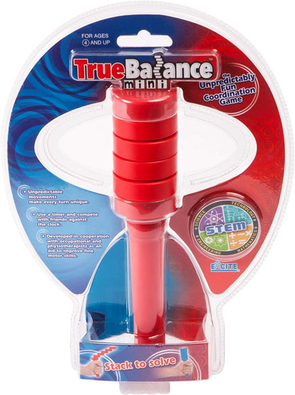 TrueBalance Coordination Game | Handheld Balance Toy for Adults and Kids | Improves Fine Motor Skills (Glow in The Dark)
