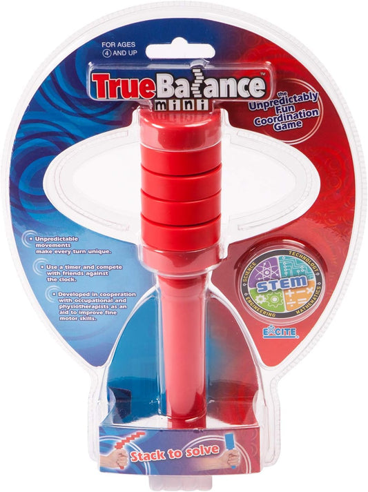 TrueBalance Coordination Game | Handheld Balance Toy for Adults and Kids | Improves Fine Motor Skills (Glow in The Dark)