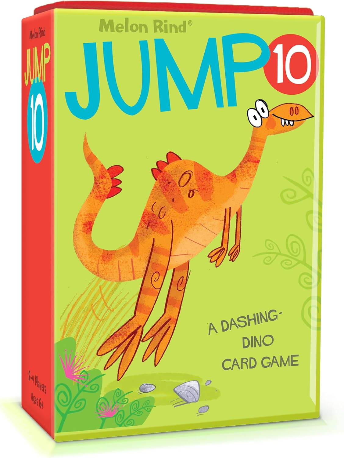 Melon Rind Jump 1, Math Game for Kids Learning Adding and Subtracting by 1, Lively, Card Game, Quick Activity for Boosting Math Confidence, Easy Screenless Fun, Perfect for Kindergarteners, Ages 5+