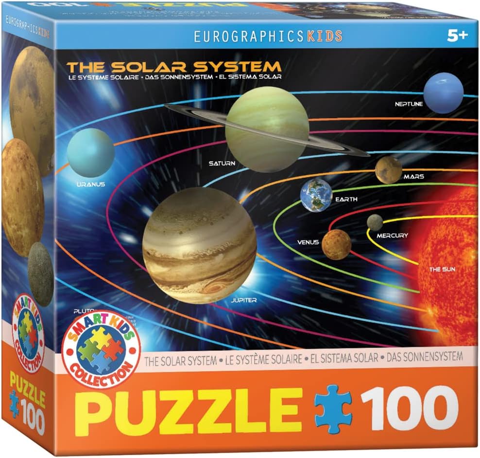 The Solar System 100 Piece Jigsaw Puzzle - Colors A