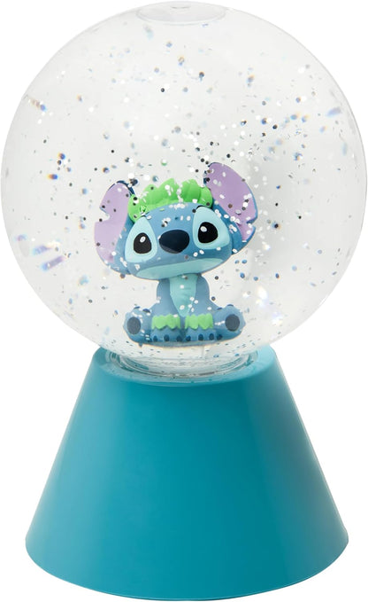 Paladone Disney Lilo & Stitch LED Glitter Ball, Officially Licensed Gift, Color Changing Light-Up Snow Globe for Kids, Teens, Adults, Compact Design
