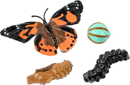 Insect Lore Butterfly Garden with Live Cup of Caterpillars | English and Spanish STEM Activity Journals | 5 Painted Lady Butterfly Baby Caterpillars and Mesh Habitat