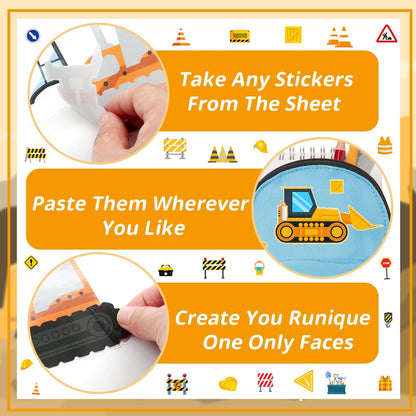 24-Sheet Make Your Own Science Sticker Kit | Microscope, DNA & Scientist Designs - Reusable Educational Decor for Classrooms & Kids Rooms