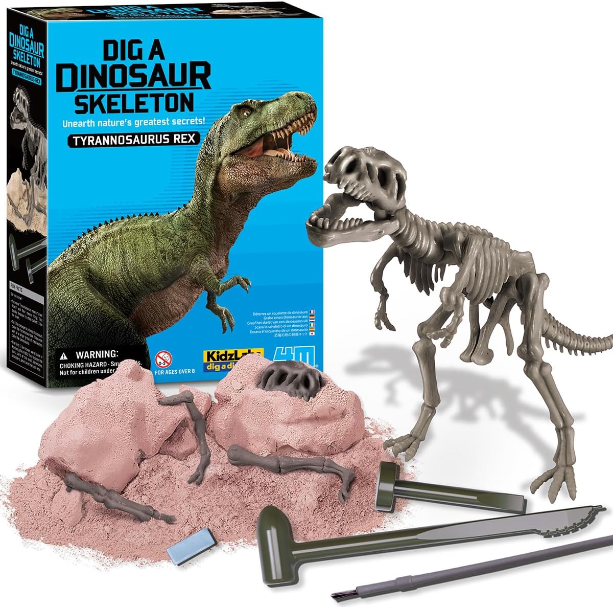 KidzLabs Dig a Pteranodon Skeleton Kit, Fossil Excavation Set, Ages 8+, 1 Piece