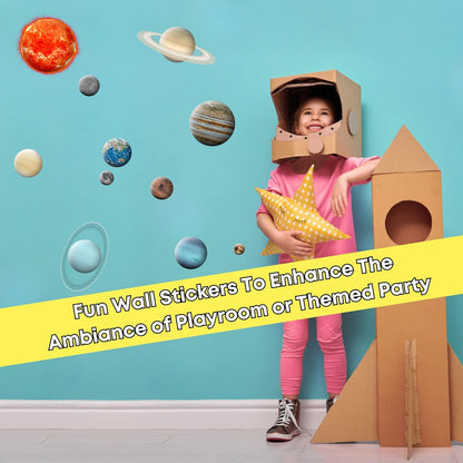 Planets for Kids Solar System Toys 3-5, Solar System for Kids, Space Toys for Kid 5-7, Science Toy Model, Space Balls, Astronaut Toy
