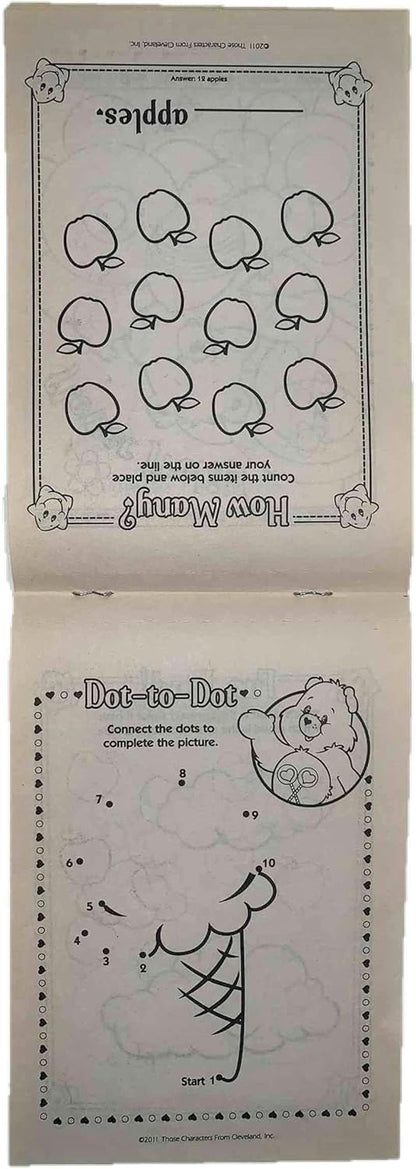 Care Bears Coloring and Activity Pad 3 Pack, Bear Time for All