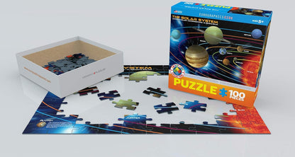 The Solar System 100 Piece Jigsaw Puzzle - Colors A