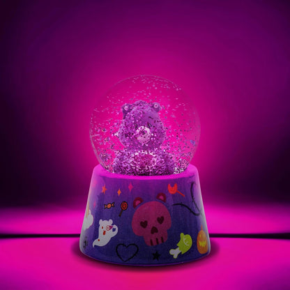 Silver Buffalo Disney Mickey and Friends Mini Light Up Snow Globe│Minnie Mouse│3.8 Inches Tall, 45mm (Small)