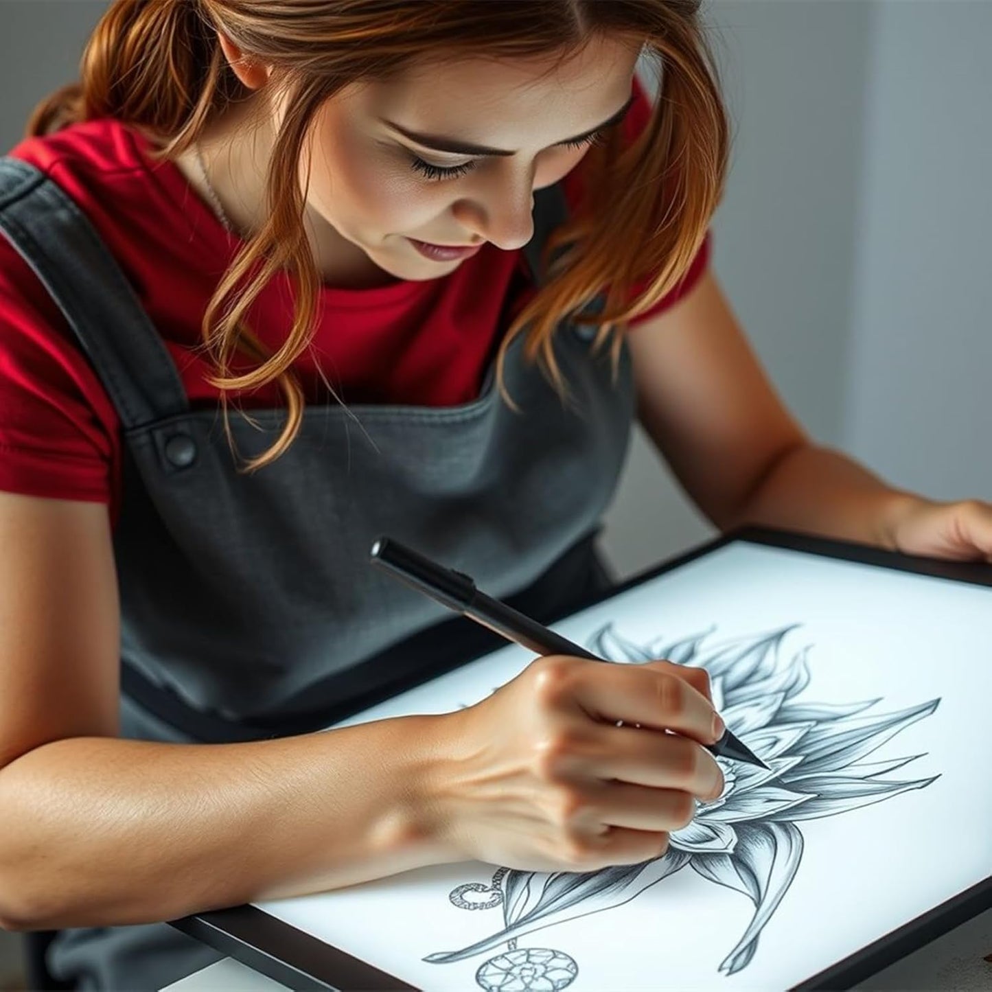 A3 LED Light Pad for Diamond Art, Sketching, Painting - Adjustable Brightness, Sketching, Tracing - USB Powered Complete Art Light Board Kit with Pad Stands and Clips