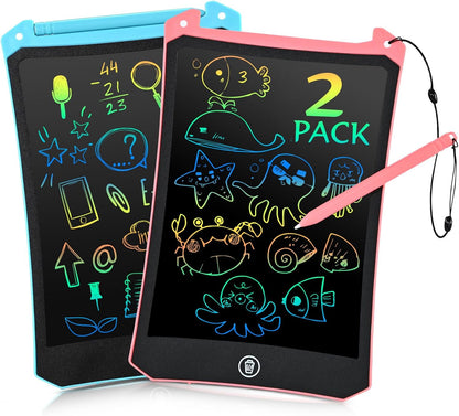 EooCoo Toddler Boy Toys, Kids Gifts, 10 Inch LCD Writing Tablet, Drawing Pad, No Mess Coloring Books for Kids, Travel Games, Gifts for Boys 4-6, Educational Toys for 3 4 5 6 7 Years Old Boys and Girls