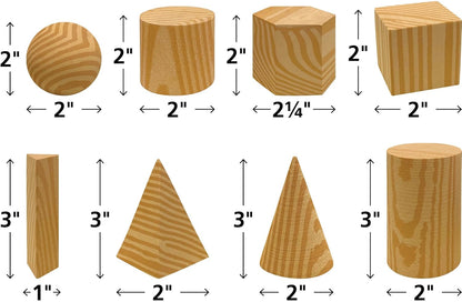 Teacher Created Resources Foam Geometric Solids (20651)