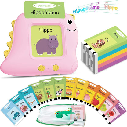Alotwan Toddler Toys Talking Flash Cards with 510 Sight Words, Montessori Learning Toys for Toddler 1-3 2-4, Autism Sensory Speech Therapy for Boys Girls 2 3 4 5 6 Year Old Kids Gifts