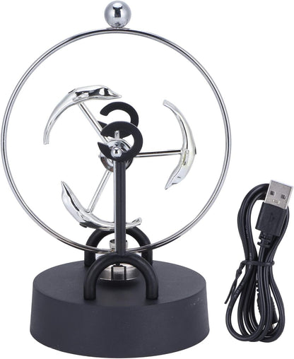 Perpetual Motion, Magnetic Levitation Physical Science, Cute Dolphin Modeling, for Home Decoration, Festival Gifts