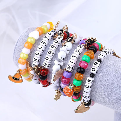 DAHI 400PCS Cube Letter Beads 8mm Alphabet Bead Colorful A-Z Acrylic Letter Beads for Jewelry Making (Color White 8x8mm)