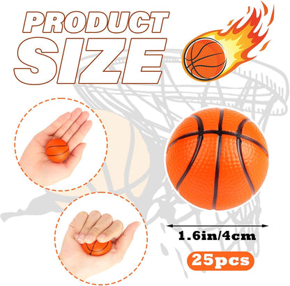 Hooqict Globe Stress Balls 25 Pack Mini Earth Ball Globe Party Favors Small Foam Squeeze Stress Ball for Kids Adults Stress Relief Toy Party Bag Gift Fillers Birthday Favors Classroom Prize