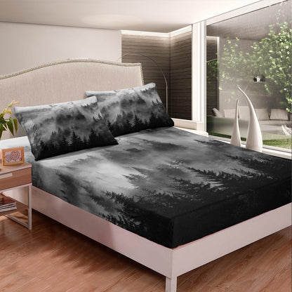 Drum Kit Fitted Sheet,Full Size Rock Music Collections Musical Instruments Theme,Soft Decorative Fabric Bedding Deep Pocket for Children Teens Young Boys Girls,with 2 Pillowcases