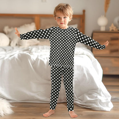 ALAZA Shark Starfish Palm Tree 2 Piece Pajama Set Long Sleeve Top and Pants Sleepwear Unisex - Colors A