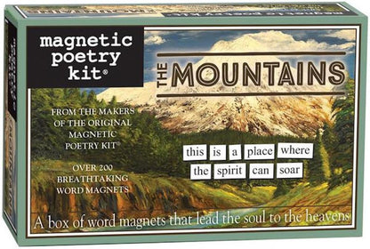 Magnetic Poetry Mushroom Poet Word Magnet Kit