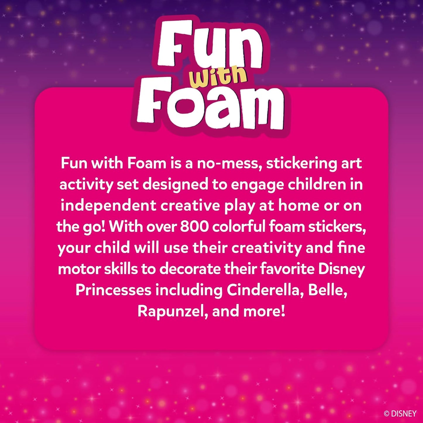 Skillmatics Foam Sticker Art Activity - Animals, Mess-Free Fun for Kids, 800+ 3D Foam Stickers, DIY Felt Craft Kits, Gifts for Boys & Girls Ages 3, 4, 5, 6, 7