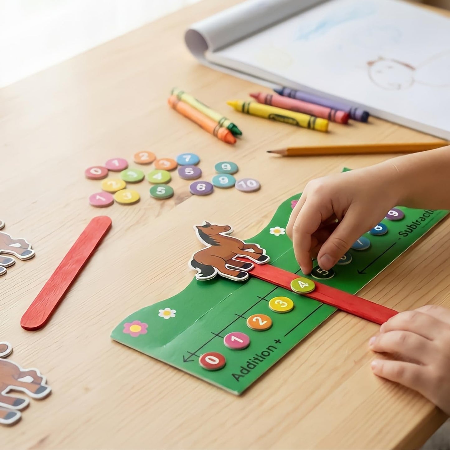 Fun Express Number Line Educational Craft Kit - Makes 12