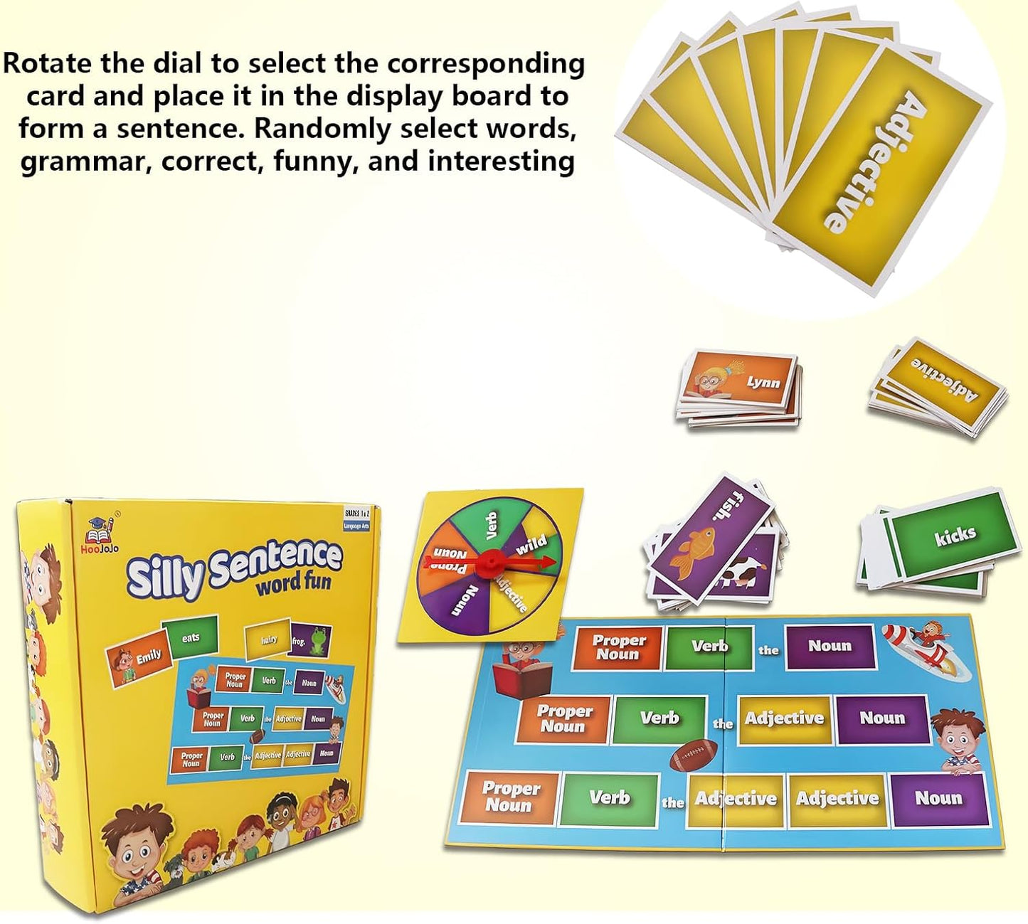 Sentence Building for Kids Sight Words Games Grammar Sentence Building The Fidget Game Sight Words Speak and Spell Speech Therapy Materials