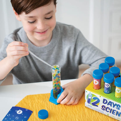 MindWare 12 Days of Science Advent Calendar Kids Science Kit with 12 Test Tube Experiments Ages 6+