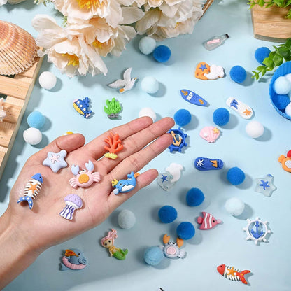 Sanixn 152 Pcs Space Sensory Bin Fillers Outer Space Fine Motor Skills Astronauts Sensory Bin Item Pompoms Cups Tweezers Scissor Clips for Preschool Education Activities Sorting Counting(Space)