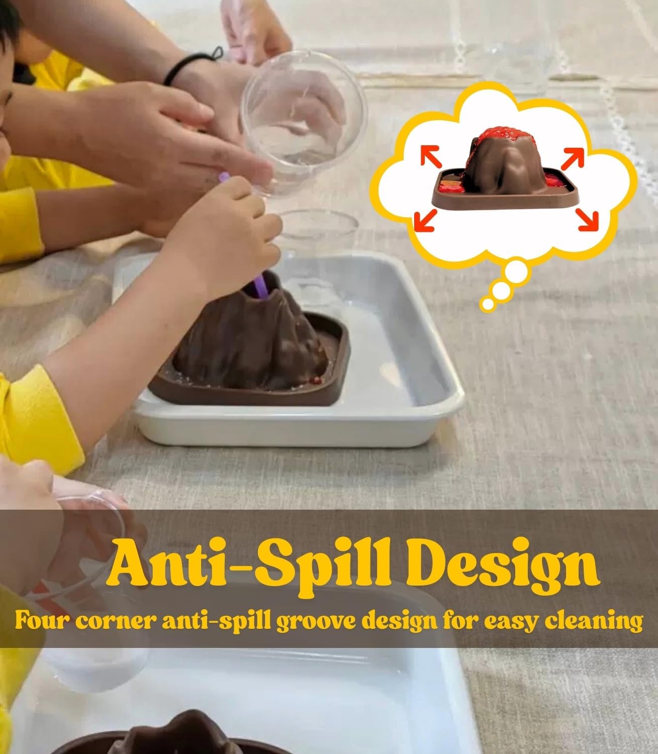 30 Pcs Volcano Science Kit - DIY Demonstration Model & Fairy Garden Decoration