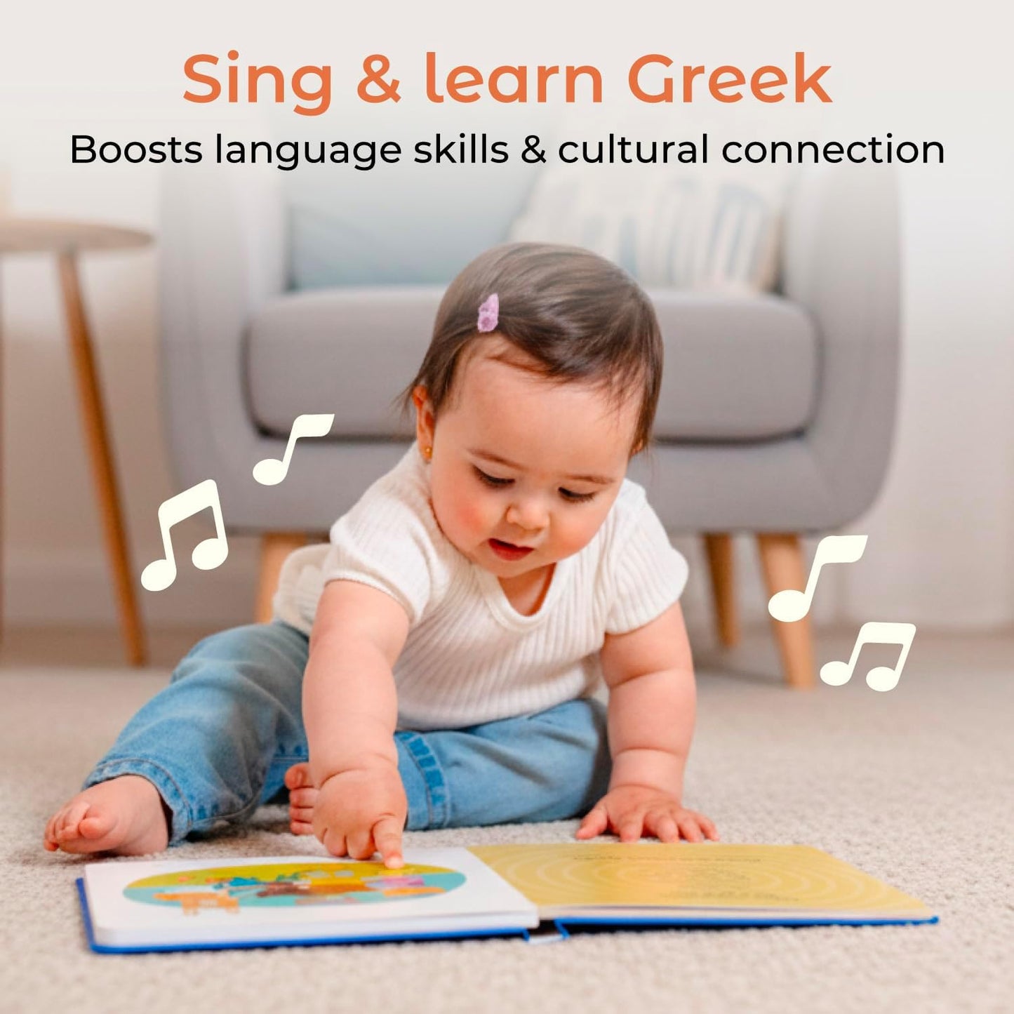 Cali's Books French Nursery Rhymes | New Rechargeable Sound Books | Sound Book for Toddlers 1-3 | Bilingual Books for 1 Year Old | | French Baby Book