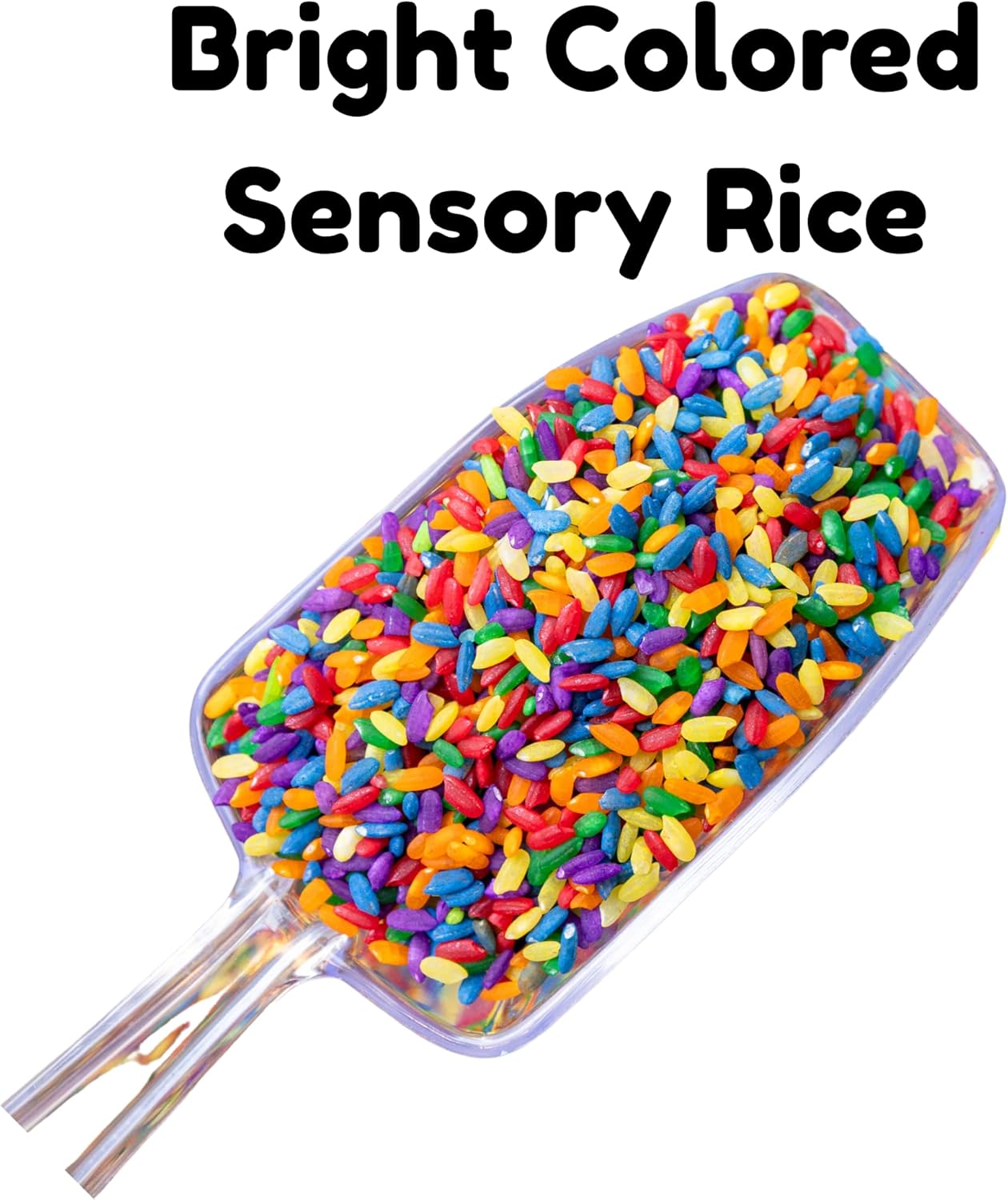 Sensory Rice, Sensory Bin Filler, Sensory Filler, Sensory Bins, 4th of July Toys, Sensory Bin Tools, Sensory Table Filler (4th of July Sensory Rice, 4 Cups)