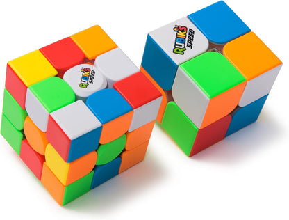 Rubik’s Cube, 3x3 Magnetic Speed Cube for Super Fast Solves, Twisting Fidget Toy, Challenging Brain Teaser & Sensory Puzzle for Adults, Teens, & Kids, for Ages 8 & Up