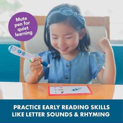 Educational Insights Hot Dots Beginning Phonics Set - Preschool and Kindergarten Flash Cards with Interactive Pen, Preschool Learning Activities, Learn to Read Activity for Kids Ages 3+