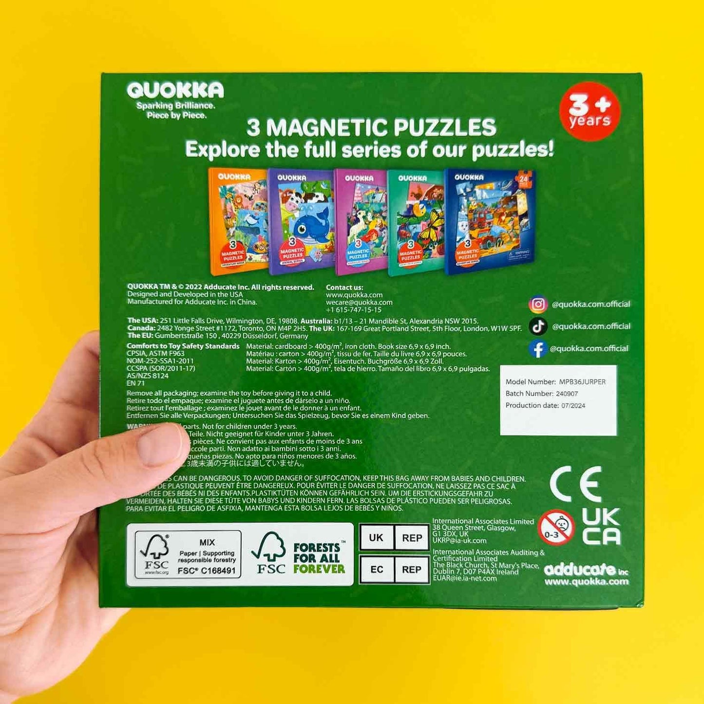 QUOKKA Magnetic Puzzles for Kids Ages 4-6 – Magnetic Fractions Learning Set for Kids 6-12 – Math Games for Homeschooling, Classrooms & Travel – 110 Magnets, 12 Task Pages, Marker – Toddler Travel Toys