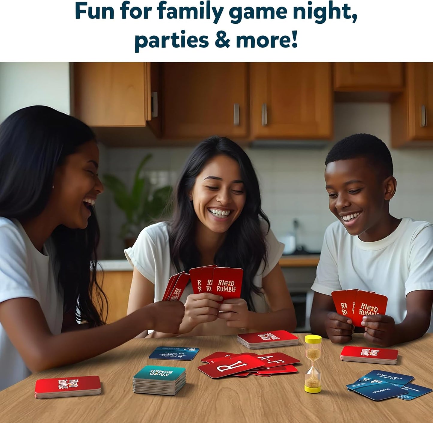 Skillmatics Rapid Rumble - Fast-Paced Board Game for Kids, Teens & Adults, Fun for Family Game Night & Educational Toy, Quick-Thinking Card Game, Gift for Ages 6, 7, 8, 9 & Up