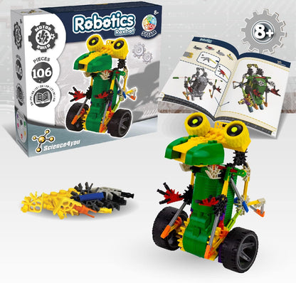 Science4you Robotics Betabot - Stem Robotics Kit for Kids 8-12+, 126 Pieces Included, Robot Building Kit for Kids, Robot Toys, Game, Gift for Boys and Girls Ages 8 9 10 11 12+