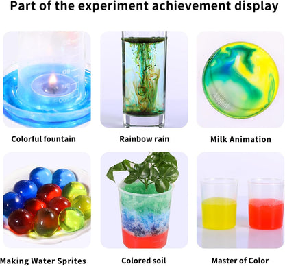 Snaen SNAEN 130+ Lab Experiments Science Kits, Chemistry Set, Crystal Growing, Erupting Volcano, STEM Activities Educational Toys Gifts for 6 7 8 9 10 11 Years Old Boys Girls Kids Toys