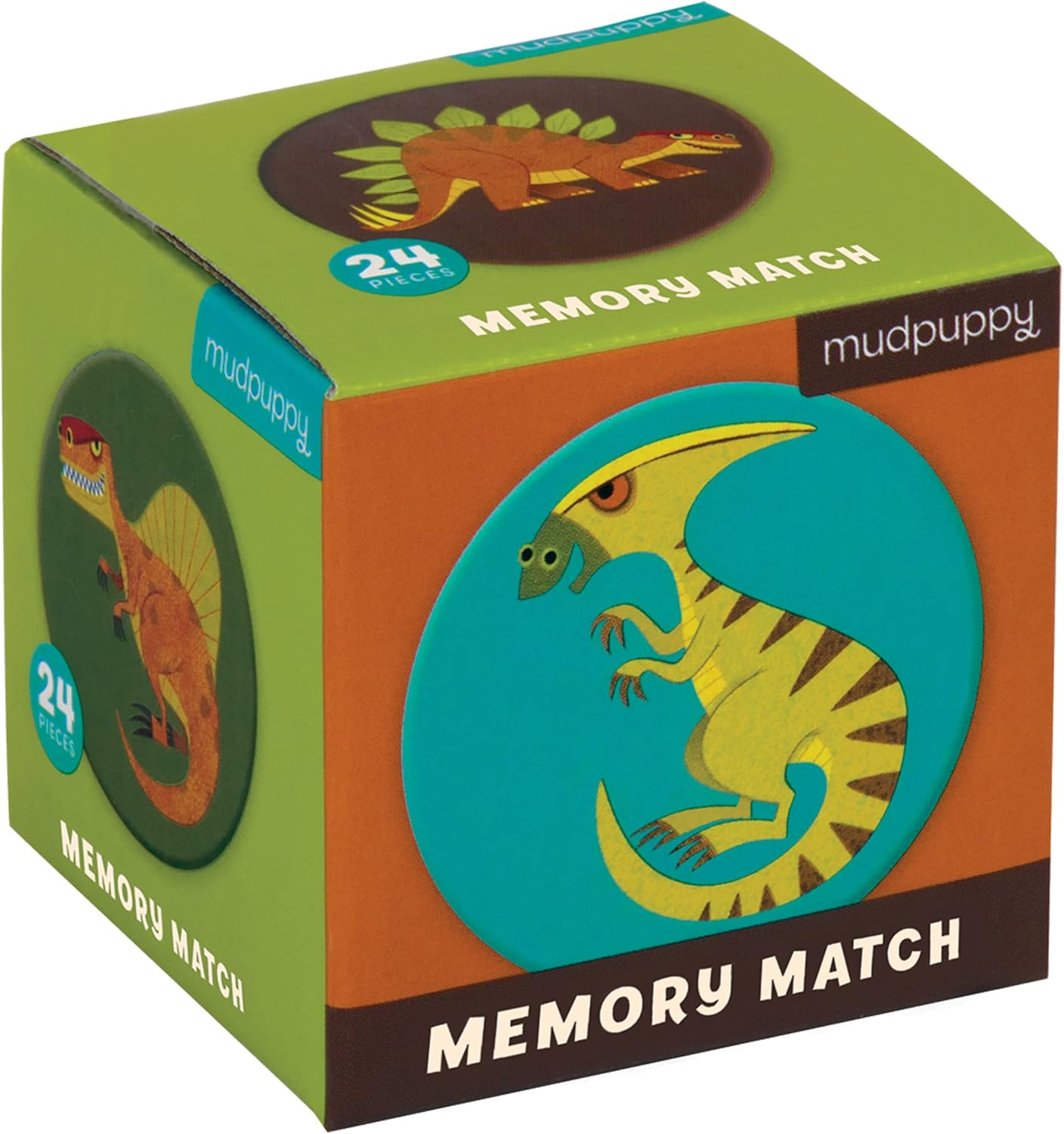 Mudpuppy Unicorn Magic Mini Memory Matching Game – Memory Game for Kids Ages 3 and Up, Makes A Great Gift Idea, 2.75” Mini Storage Cube Is Ideal for On-The-Go Fun
