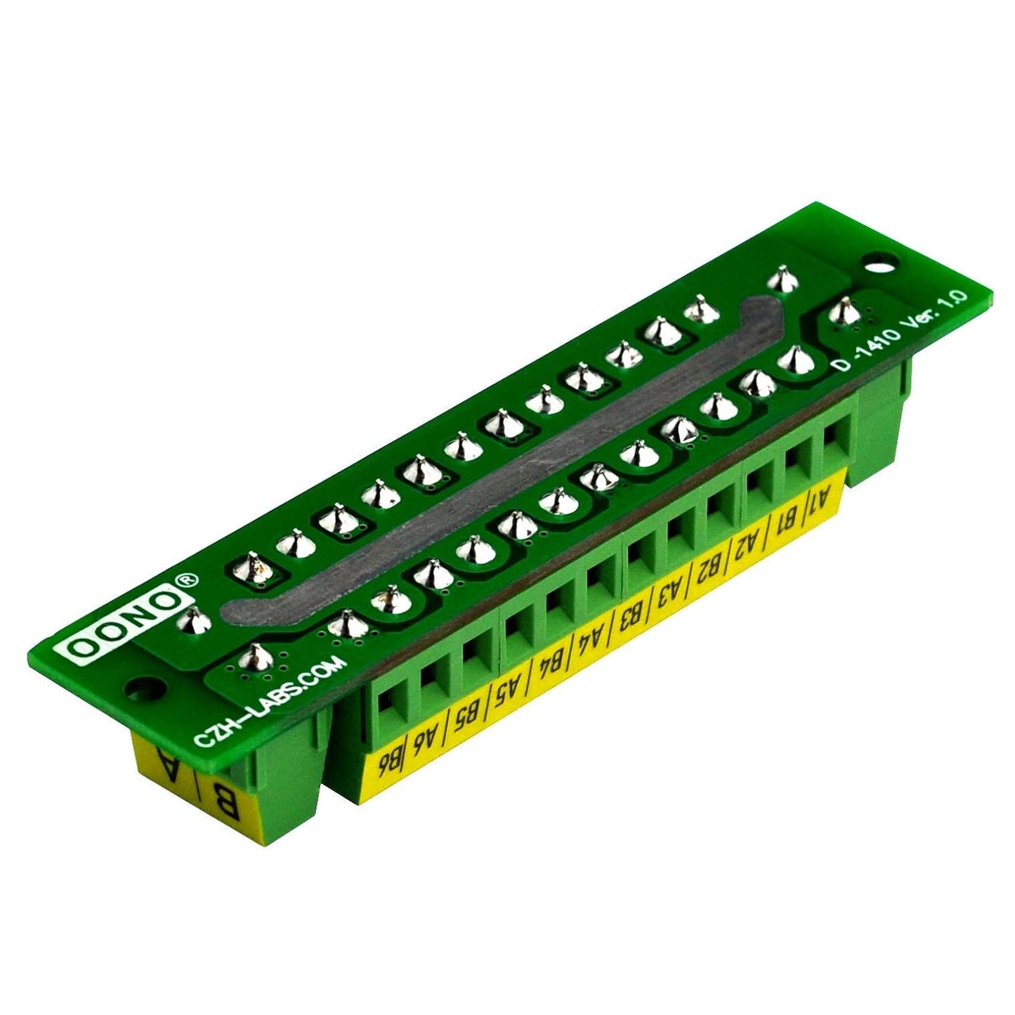 30Amp 300V 1x10 Position Terminal Block Distribution Module. OONO D-1661GP