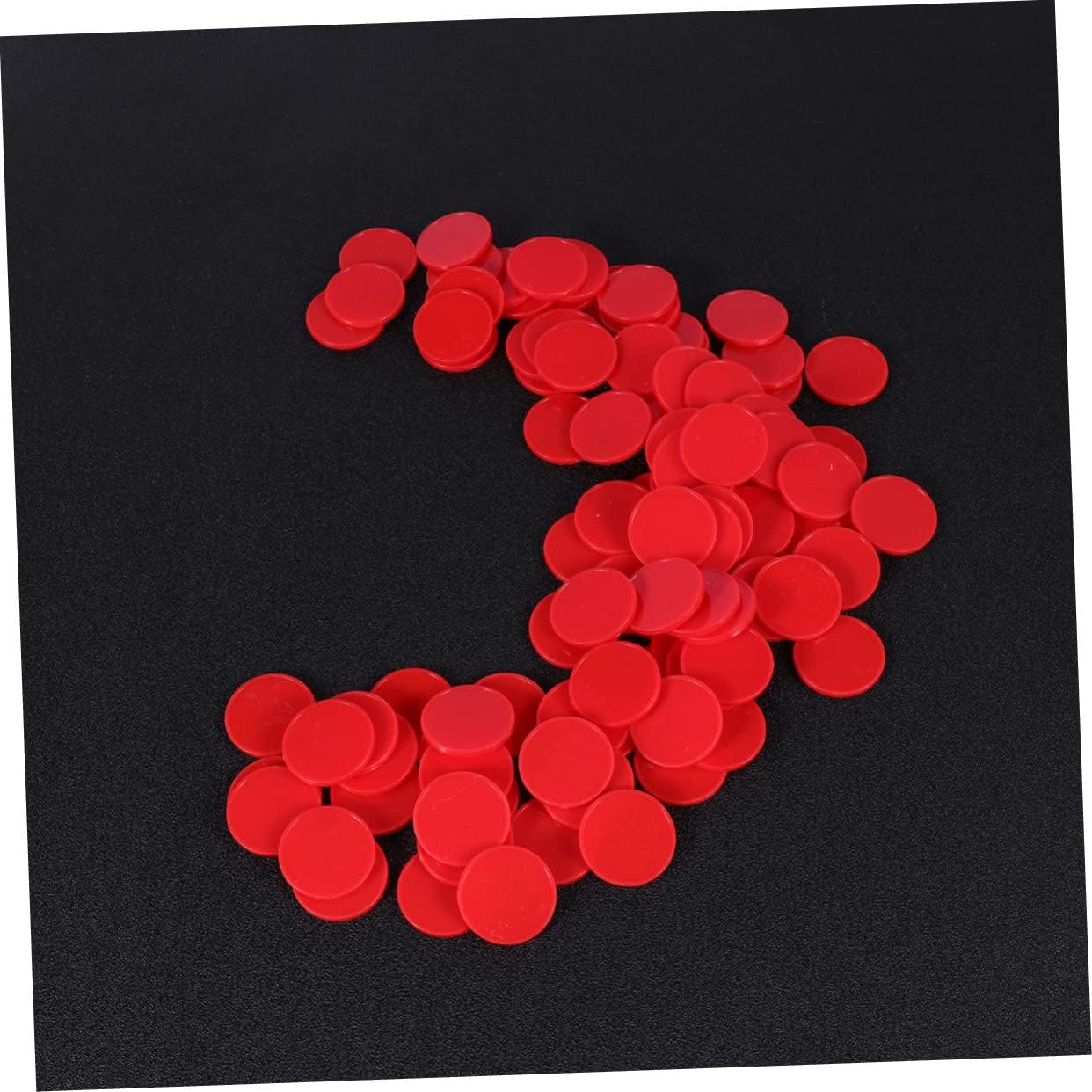 Abaodam Colorful Round Bingo Chips for Games and Learning Fun Counting Slices for Home and School Activities