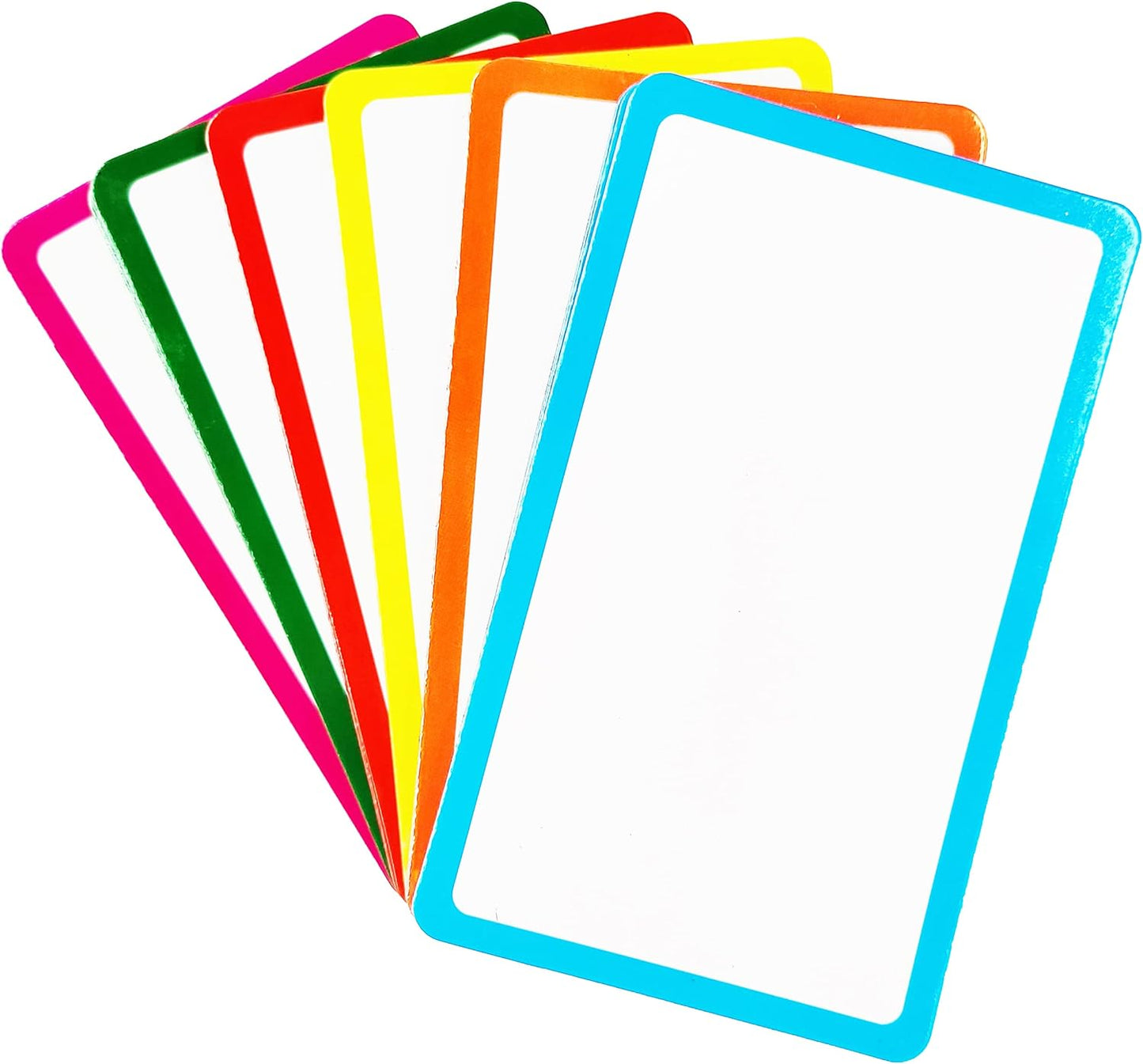 IMAGAME Dry Erase Magnets, Blank Magnetic Dry Erase Labels, 36-Pack, Erasable Magnets for Whiteboard, Multipurpose White Magnetic Labels to Write On for Classroom, Home, Education, Office, 3" x 5"