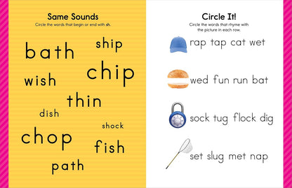 My First Learn-to-Read Preschool Workbook: Practice Pre-Reading Skills with Phonics, Sight Words, and Simple Stories! (My First Preschool Skills Workbooks)