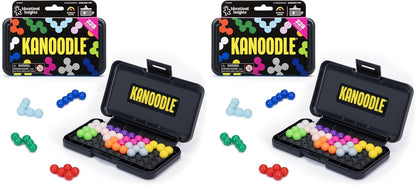 Educational Insights Kanoodle - 3D Brain Teaser Puzzles for Kids, Spatial Puzzle Games for Adults, Teens and Kids, Problem Solving Toys and Logic Puzzles, Single Player Games